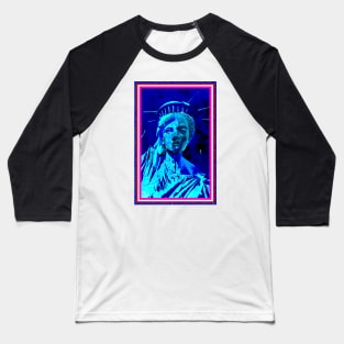 American Woman of Liberty Baseball T-Shirt